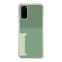 Slim Protection Case［ Original - initial two tone - I green ］