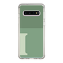 Slim Protection Case［ Original - initial two tone - I green ］