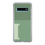 Slim Protection Case［ Original - initial two tone - I green ］