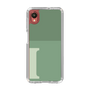Slim Protection Case［ Original - initial two tone - I green ］