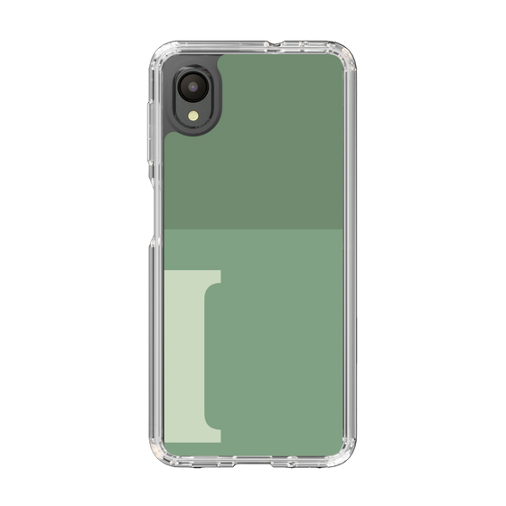 Slim Protection Case［ Original - initial two tone - I green ］