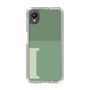 Slim Protection Case［ Original - initial two tone - I green ］