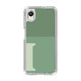 Slim Protection Case［ Original - initial two tone - I green ］