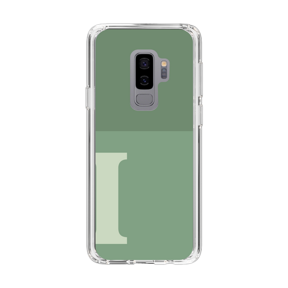 Slim Protection Case［ Original - initial two tone - I green ］