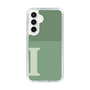 Slim Protection Case［ Original - initial two tone - I green ］