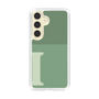 Slim Protection Case［ Original - initial two tone - I green ］