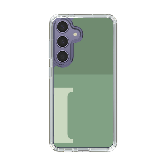 Slim Protection Case［ Original - initial two tone - I green ］
