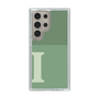 Slim Protection Case［ Original - initial two tone - I green ］