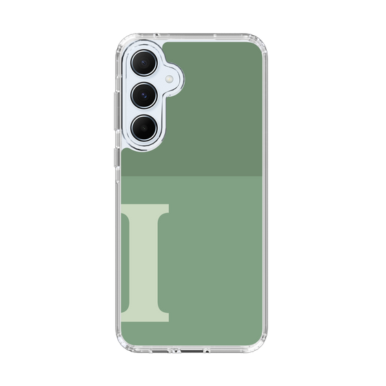 Slim Protection Case［ オリジナル - initial two tone - I green ］
