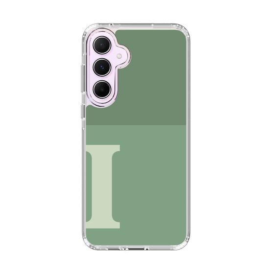 Slim Protection Case［ オリジナル - initial two tone - I green ］