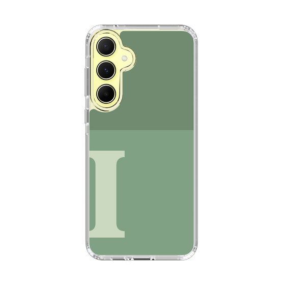 Slim Protection Case［ オリジナル - initial two tone - I green ］