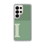 Slim Protection Case［ Original - initial two tone - I green ］