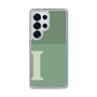 Slim Protection Case［ Original - initial two tone - I green ］
