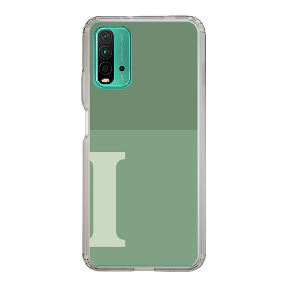 Slim Protection Case［ Original - initial two tone - I green ］
