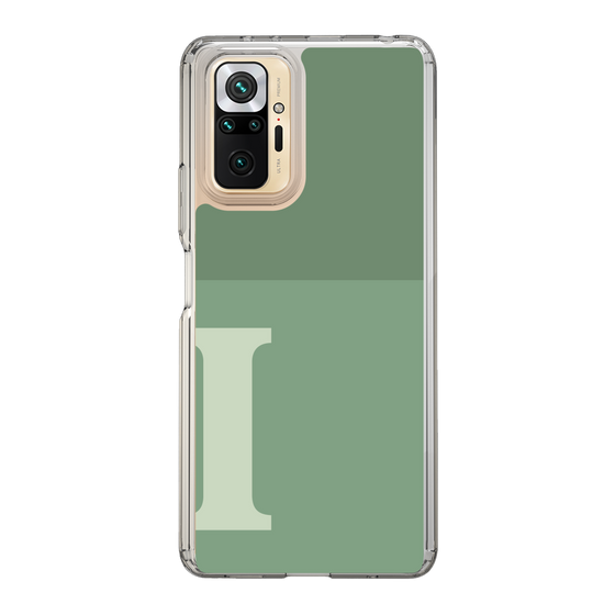 Slim Protection Case［ Original - initial two tone - I green ］