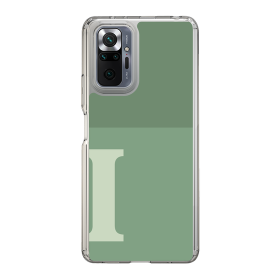 Slim Protection Case［ Original - initial two tone - I green ］