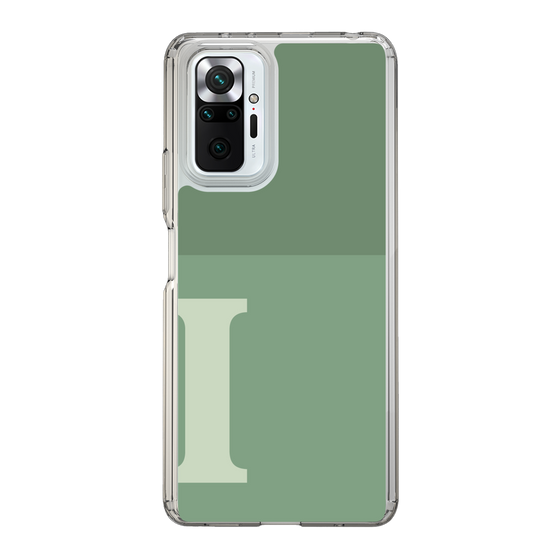 Slim Protection Case［ Original - initial two tone - I green ］