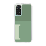 Slim Protection Case［ Original - initial two tone - I green ］