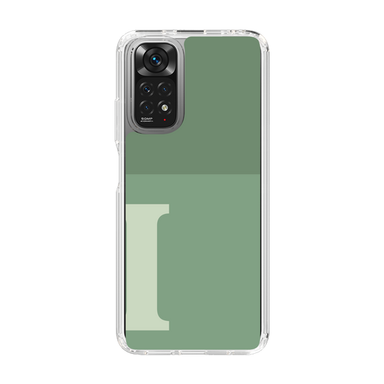 Slim Protection Case［ Original - initial two tone - I green ］