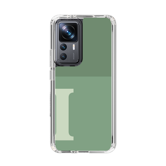 Slim Protection Case［ Original - initial two tone - I green ］