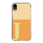 Slim Protection Case［ Original - initial two tone - J orange ］