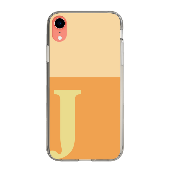 Slim Protection Case［ Original - initial two tone - J orange ］