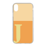Slim Protection Case［ Original - initial two tone - J orange ］