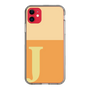 Slim Protection Case［ Original - initial two tone - J orange ］