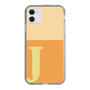 Slim Protection Case［ Original - initial two tone - J orange ］