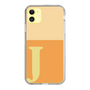 Slim Protection Case［ Original - initial two tone - J orange ］
