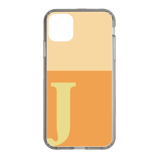 Slim Protection Case［ Original - initial two tone - J orange ］