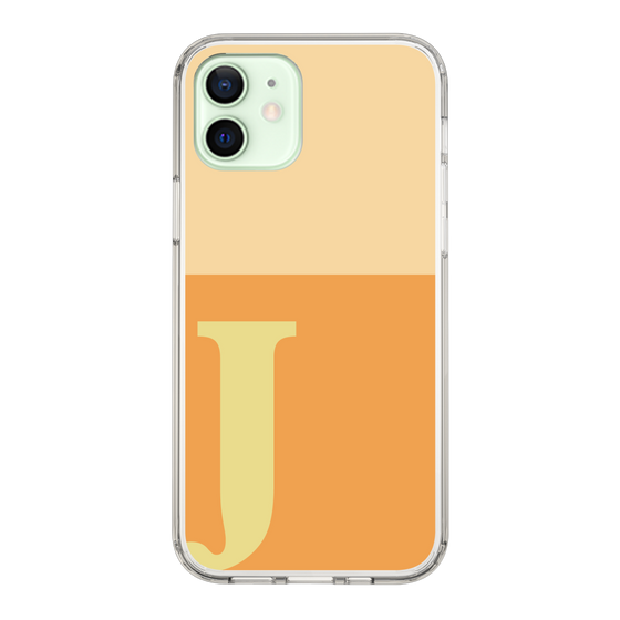 Slim Protection Case［ Original - initial two tone - J orange ］