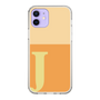 Slim Protection Case［ Original - initial two tone - J orange ］