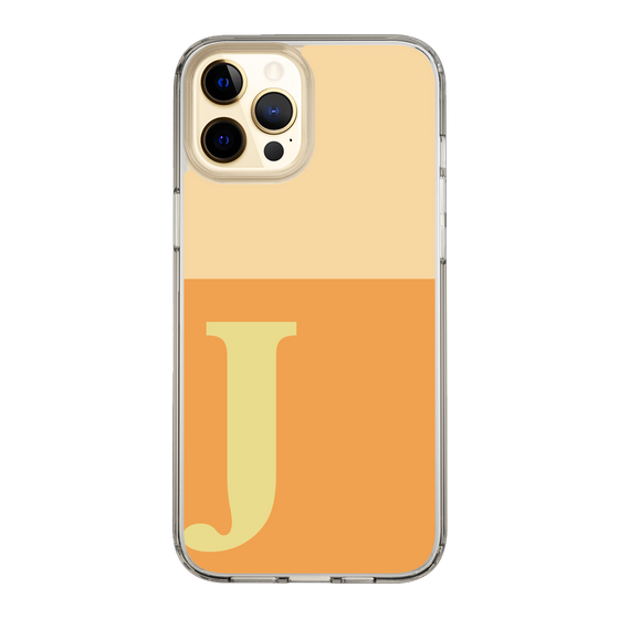 Slim Protection Case［ Original - initial two tone - J orange ］