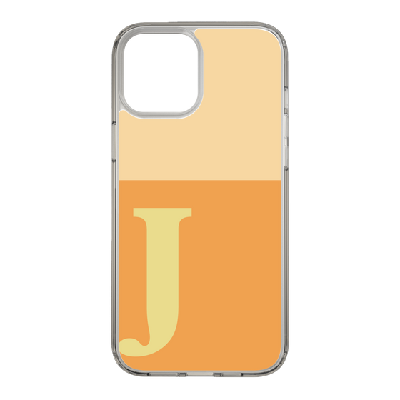 Slim Protection Case［ Original - initial two tone - J orange ］
