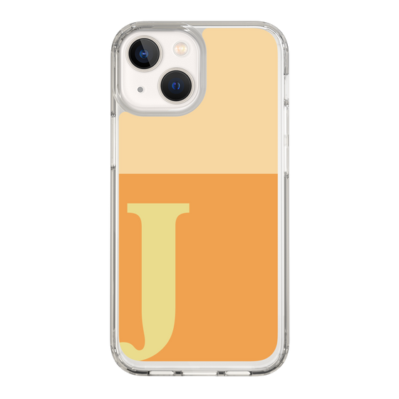 Slim Protection Case［ Original - initial two tone - J orange ］