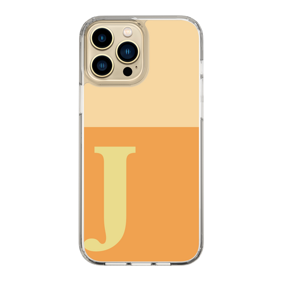 Slim Protection Case［ Original - initial two tone - J orange ］