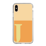 Slim Protection Case［ Original - initial two tone - J orange ］