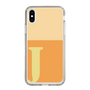 Slim Protection Case［ Original - initial two tone - J orange ］