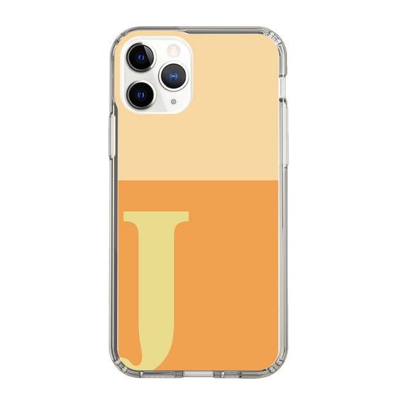 Slim Protection Case［ Original - initial two tone - J orange ］
