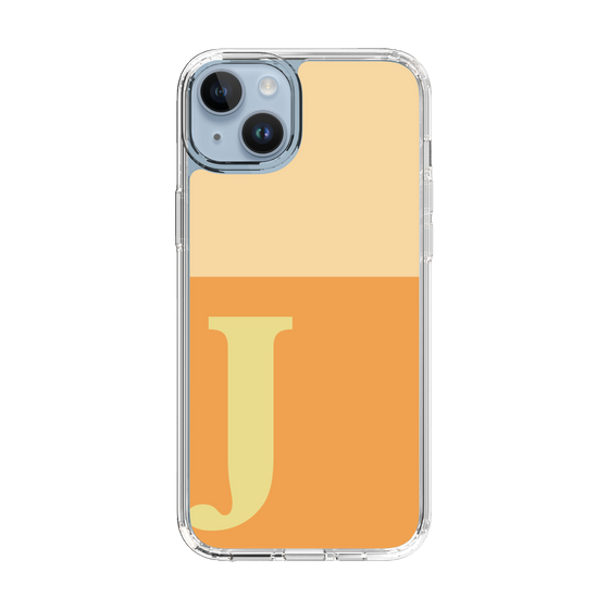 Slim Protection Case［ Original - initial two tone - J orange ］