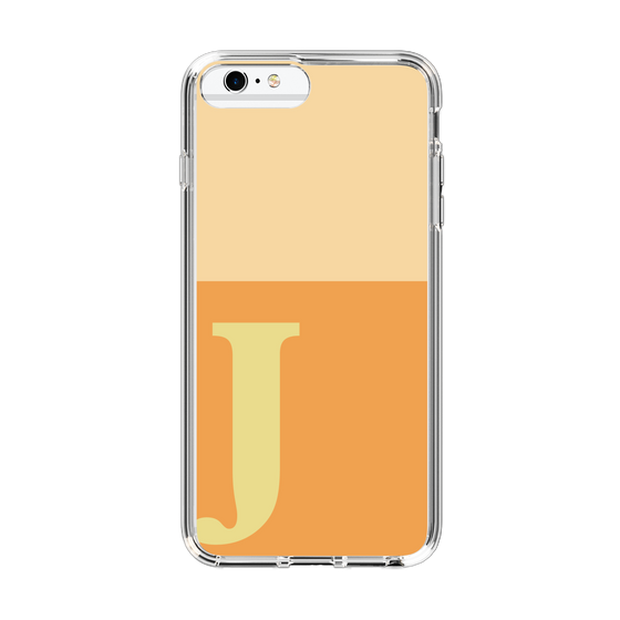 Slim Protection Case［ Original - initial two tone - J orange ］