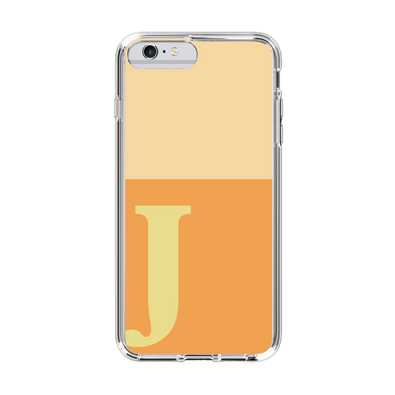 Slim Protection Case［ Original - initial two tone - J orange ］