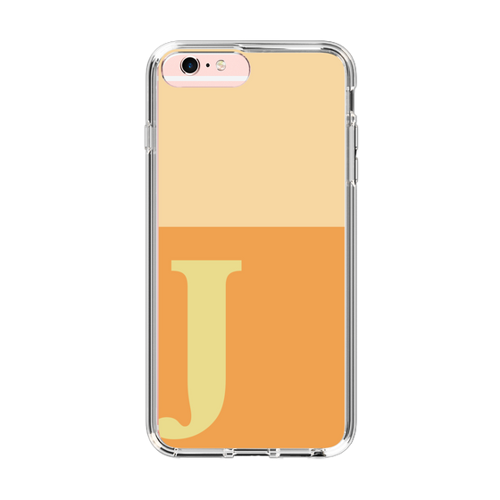 Slim Protection Case［ Original - initial two tone - J orange ］