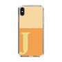 Slim Protection Case［ Original - initial two tone - J orange ］