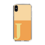 Slim Protection Case［ Original - initial two tone - J orange ］