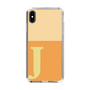 Slim Protection Case［ Original - initial two tone - J orange ］