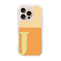 Slim Protection Case［ オリジナル - initial two tone - J orange ］