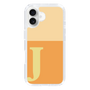 Slim Protection Case［ オリジナル - initial two tone - J orange ］