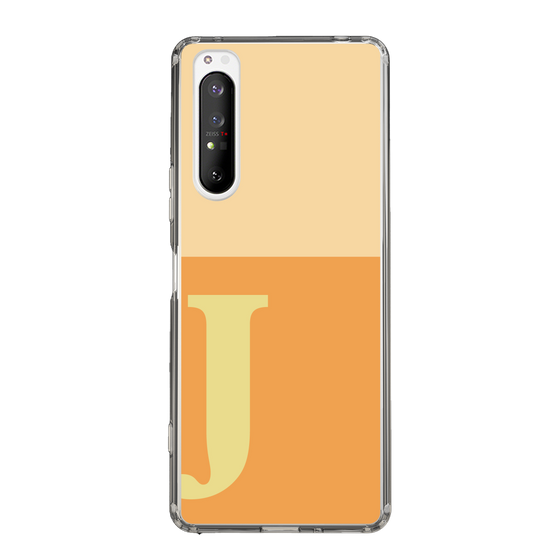 Slim Protection Case［ Original - initial two tone - J orange ］